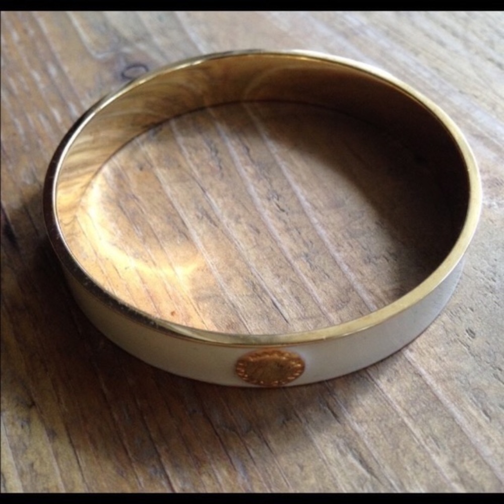 Marc by Marc Jacobs Cream and Gold Bracelet